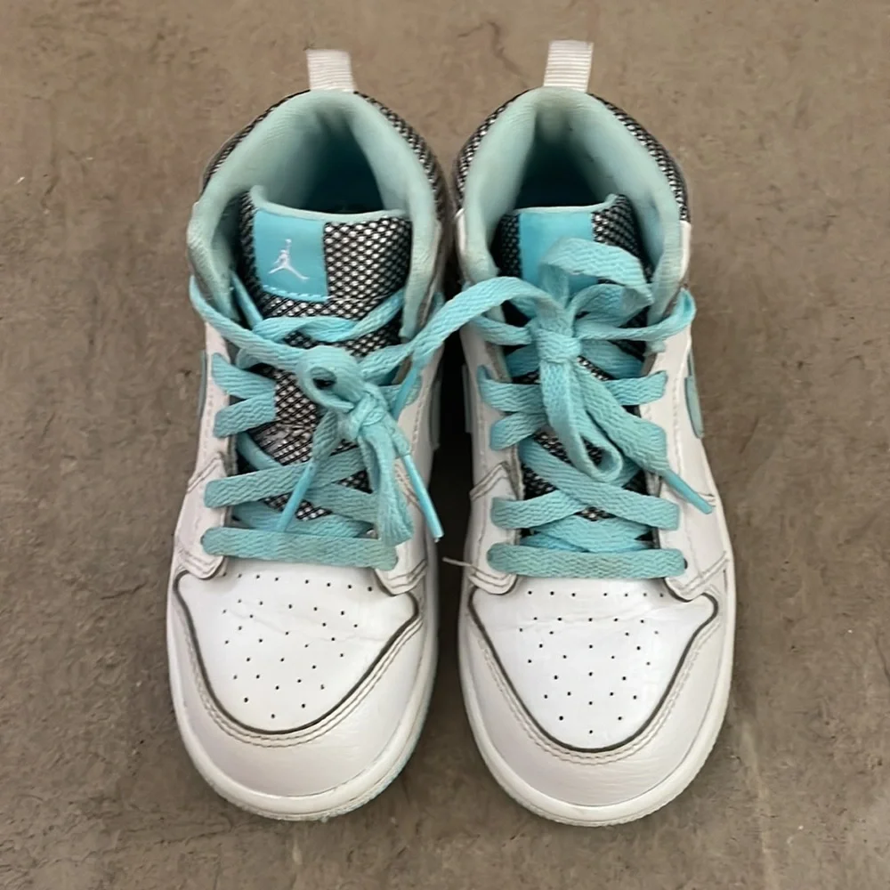 Rare!!2017 Air Jordan 1 Retro High GG 'White Still Blue'